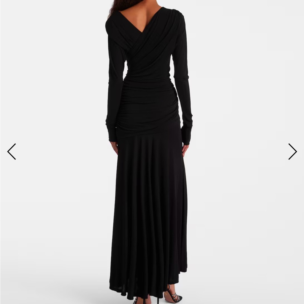 Ganni ruched gown - Picture 4 of 12